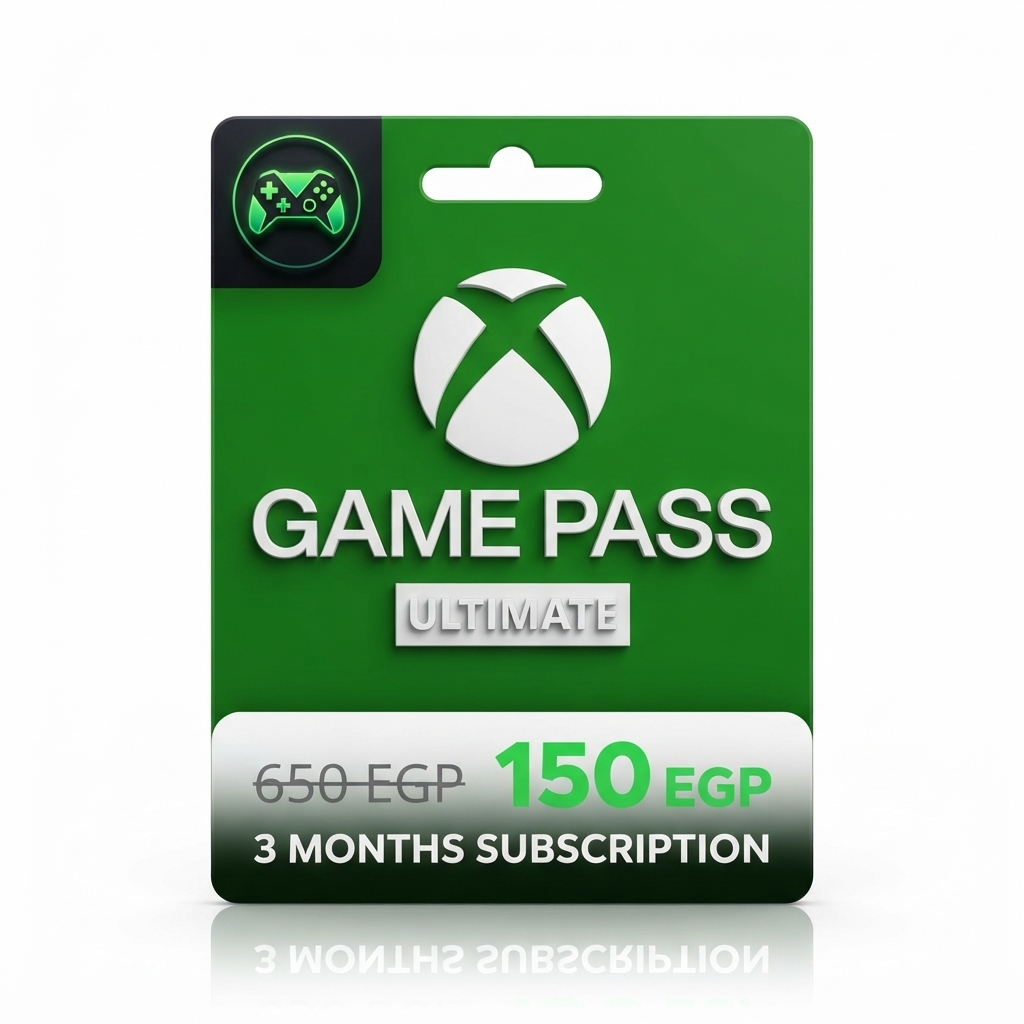 اشتراك Xbox Game Pass Ultimate – 3 شهور