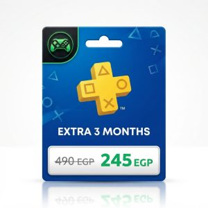 اشتراك PlayStation Plus Extra – 3 شهور
