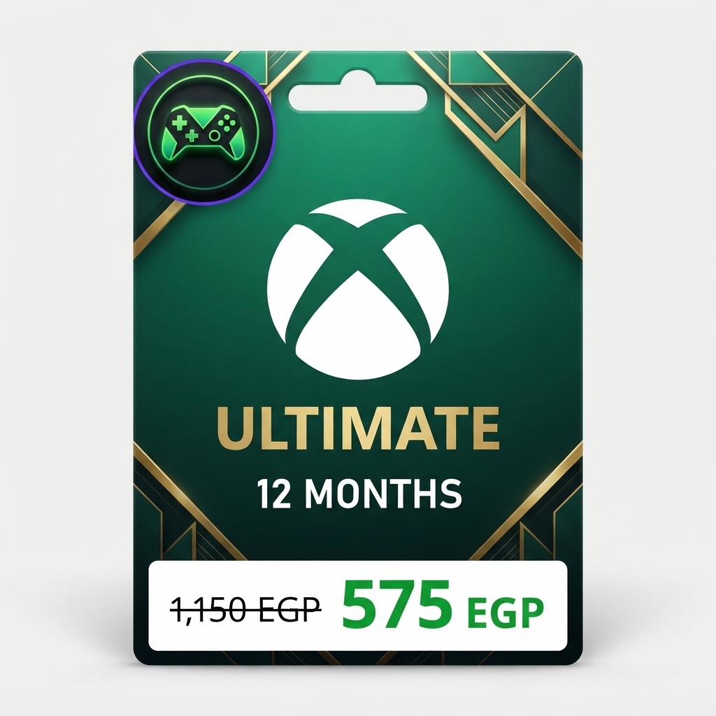 اشتراك Xbox Game Pass Ultimate – 12 شهر (سنة كاملة)